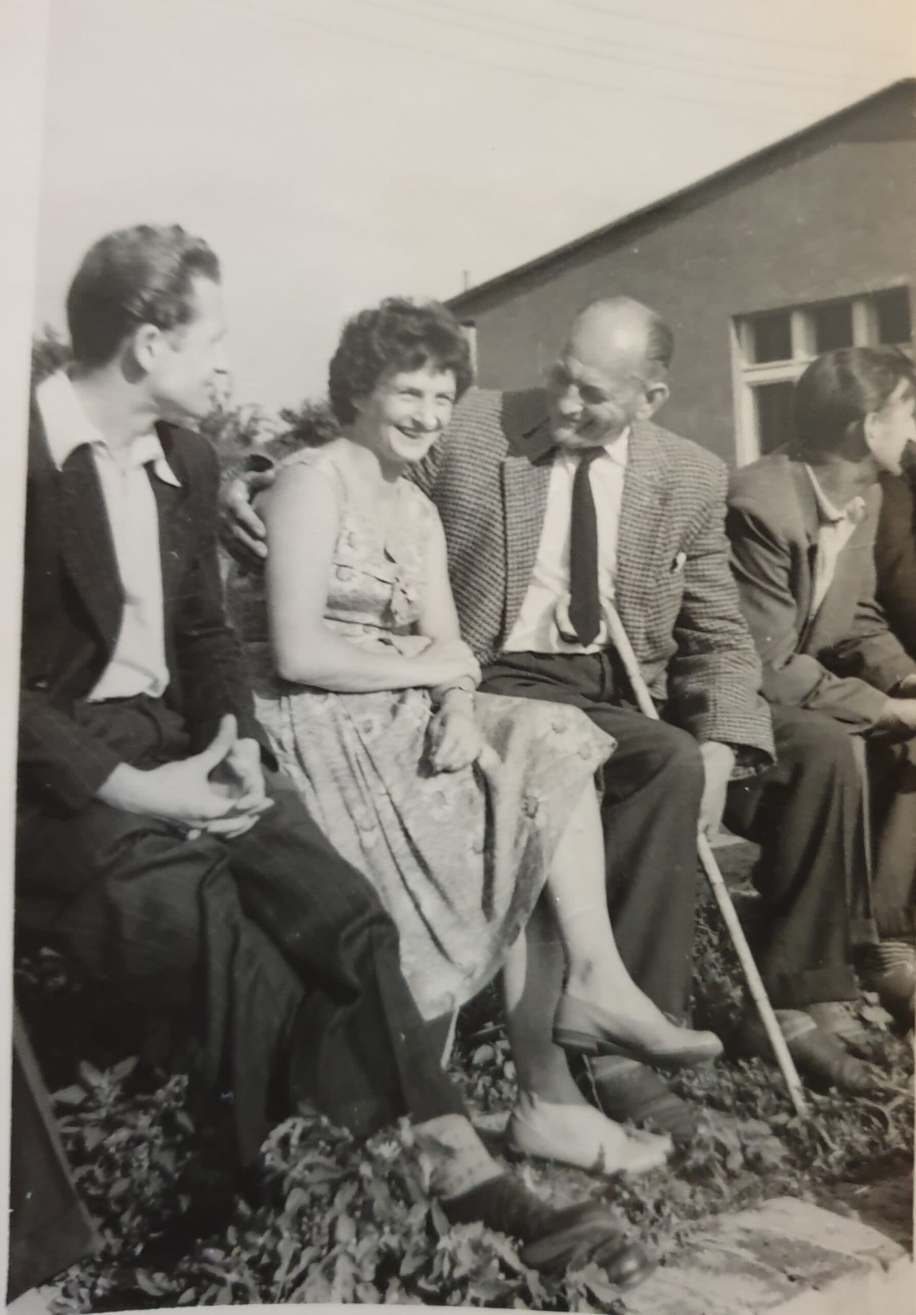 Vereinsvorsitzender Willi Gericke in den 50er Jahren